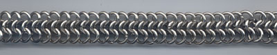 European 4-in-1 chain made of 16 ga (.064) x 3/16 I.D. stainless steel