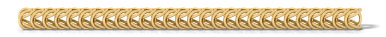 Box Chain, 18 AWG, rendered in POV-Ray
