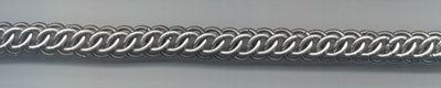 Half Persian 3-in-1 made of 16 ga (.064) x 1/4 I.D. stainless steel